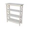 International Concepts X-Sided Shelf Unit, 3 Tier, Unfinished SH-3630X - alternate 1